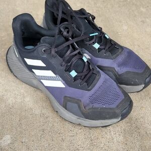 adidas Womens Terrex Soulstride Trail Running Hiking Sneakers black NWOT 10